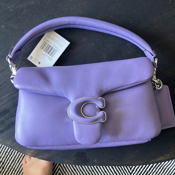 NWT light violet coach pillow tabby shoulder bag - Picture 2 of 4